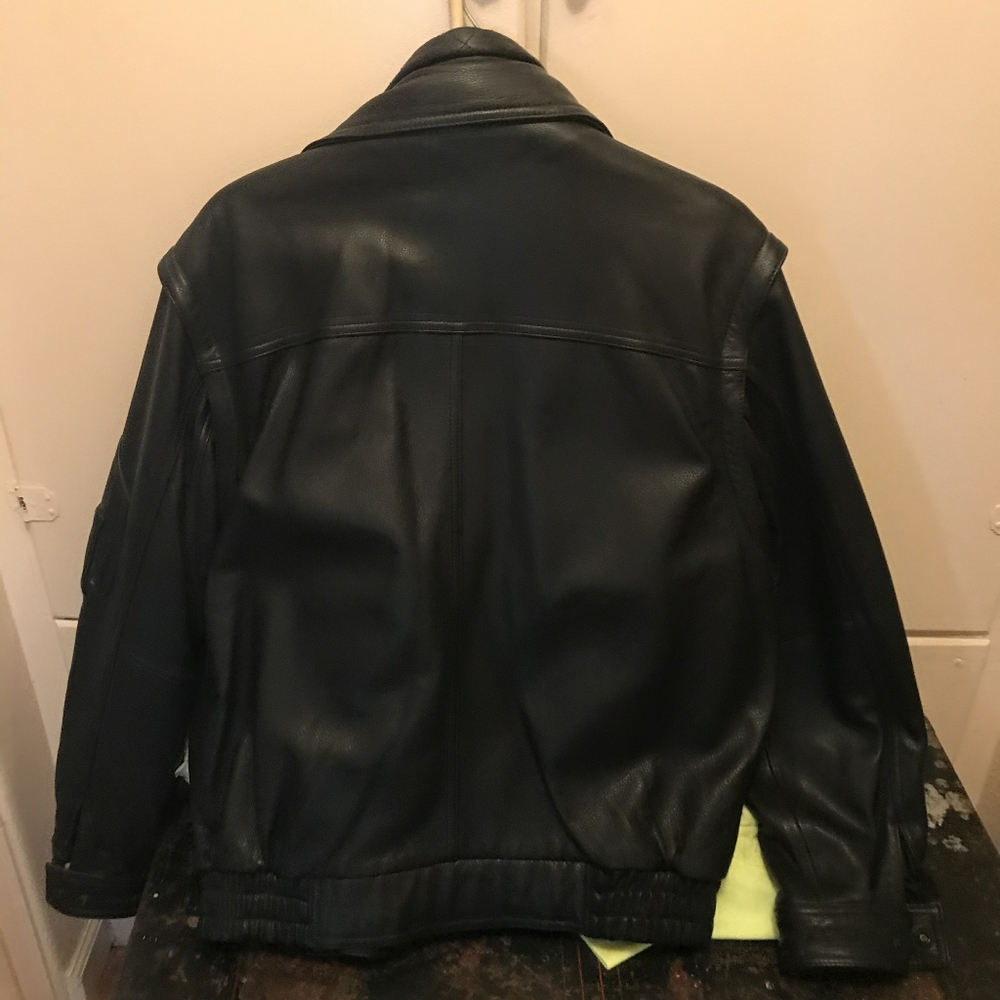 Genuine Leather Mens Jacket